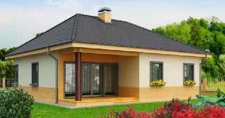 Строительство одноэтажных домов Альметьевск цена от 24075 руб. м2